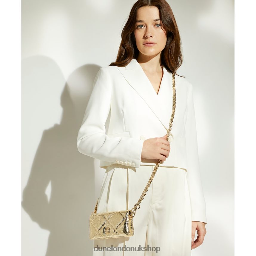 Quilted Micro Bag Women N4BBPB35 Dune London Skie Gold