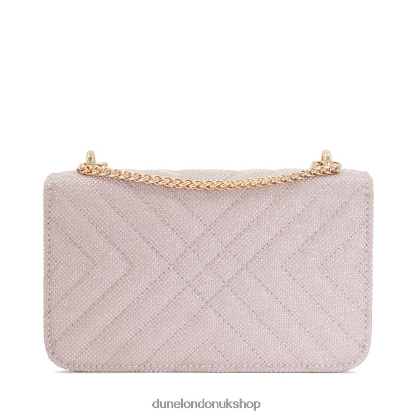 Quilted Chain Handle Shoulder Bag Women N4BBPB215 Dune London Edorchie Rose Gold