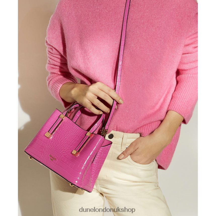 Unlined Mini Tote Bag Women N4BBPB197 Dune London Dinkydorrie Fuchsia
