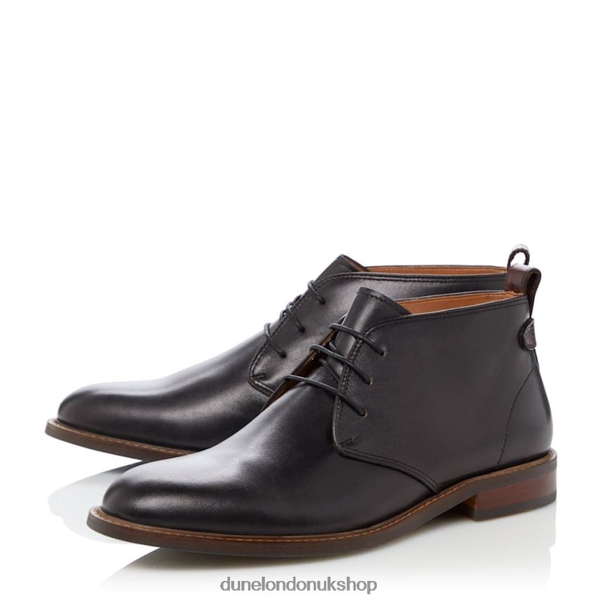 Lace Up Chukka Boots Men N4BBPB848 Dune London Marching Black