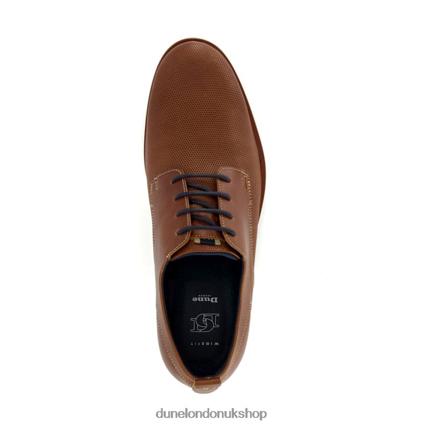 Casual Wide Fit Gibson Shoes Men N4BBPB777 Dune London Barnabey Tan