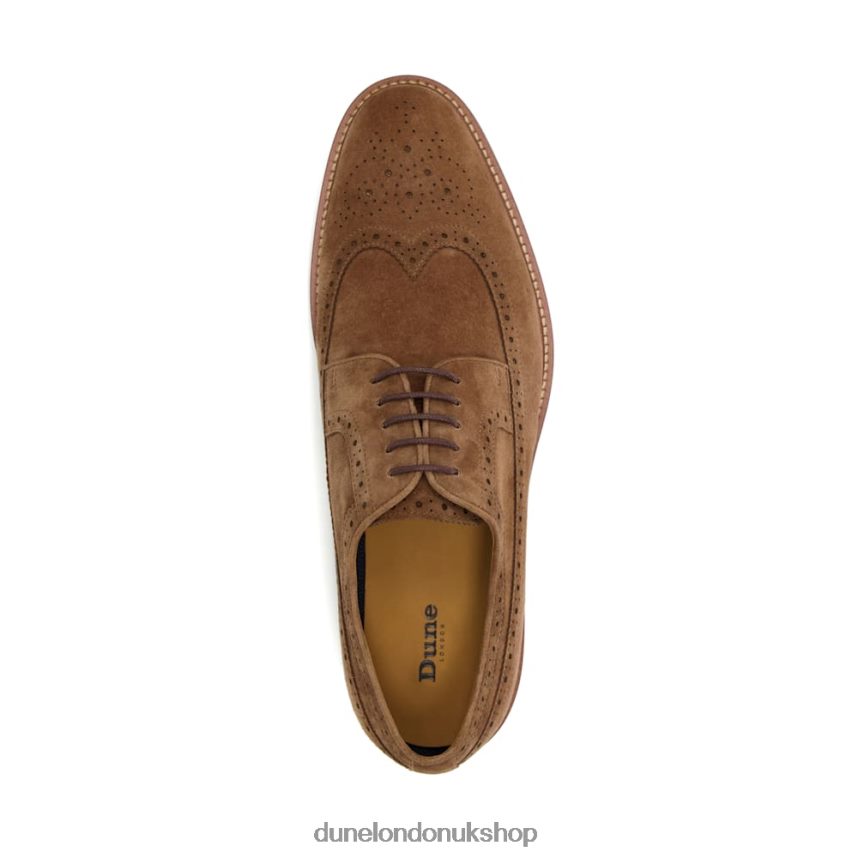 Wingtip Brogue Shoes Men N4BBPB841 Dune London Superior Brown