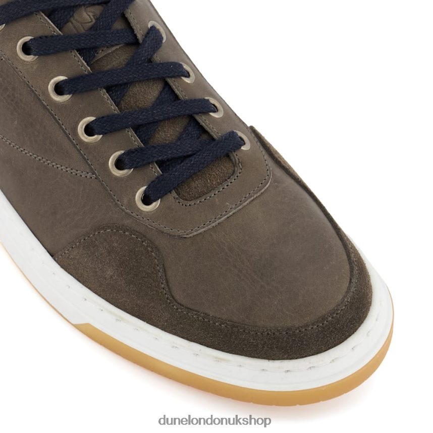 Lace-Up Trainers Men N4BBPB775 Dune London Thorin Grey
