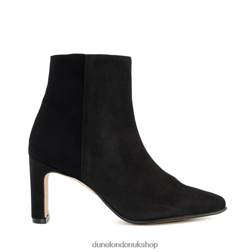 Mid-Heel Pointed Ankle Boots Women N4BBPB271 Dune London Otta Black