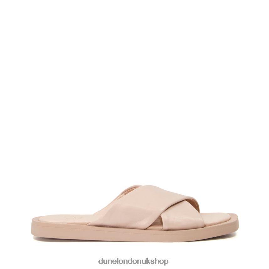 Leather Sandals Women N4BBPB501 Dune London Licorice Nude
