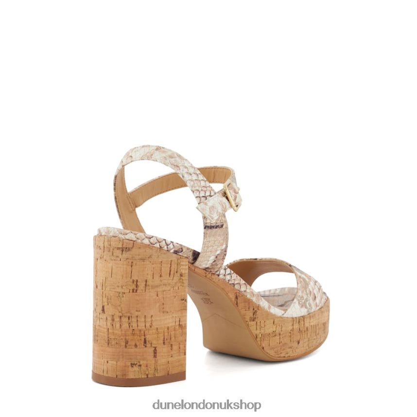 Cork-Platform Sandals Women N4BBPB80 Dune London Jodi Natural