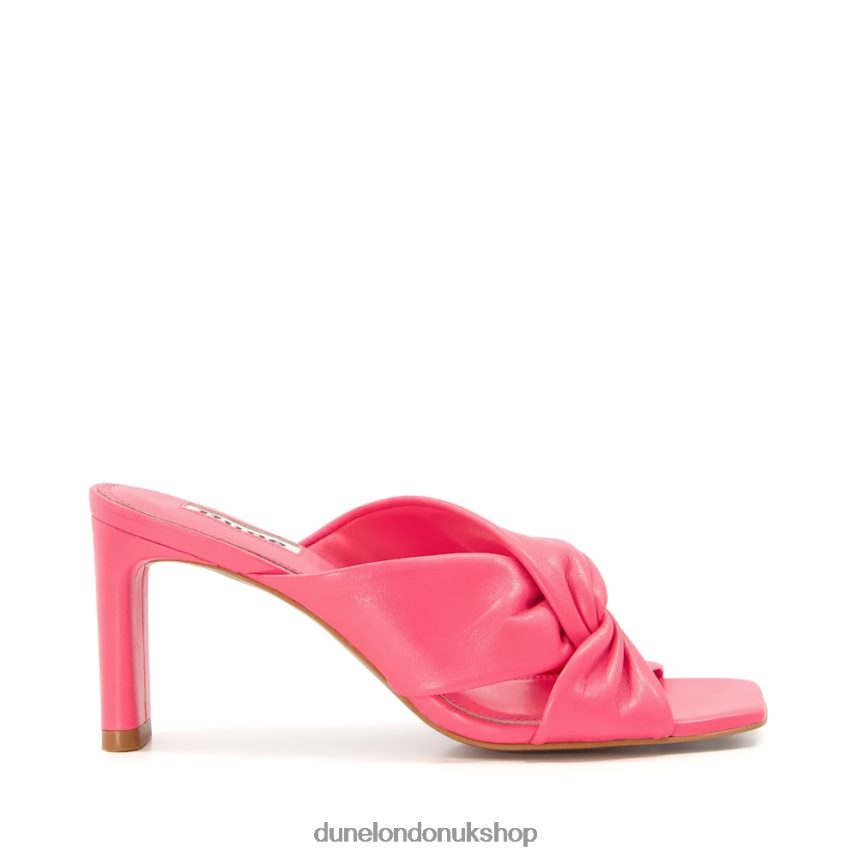Twist Knot Mule Women N4BBPB598 Dune London Magnet Pink